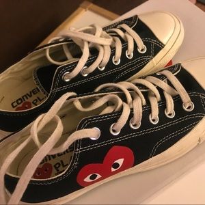 {SOLD} COMME DE GARÇON CONVERSE PLAY